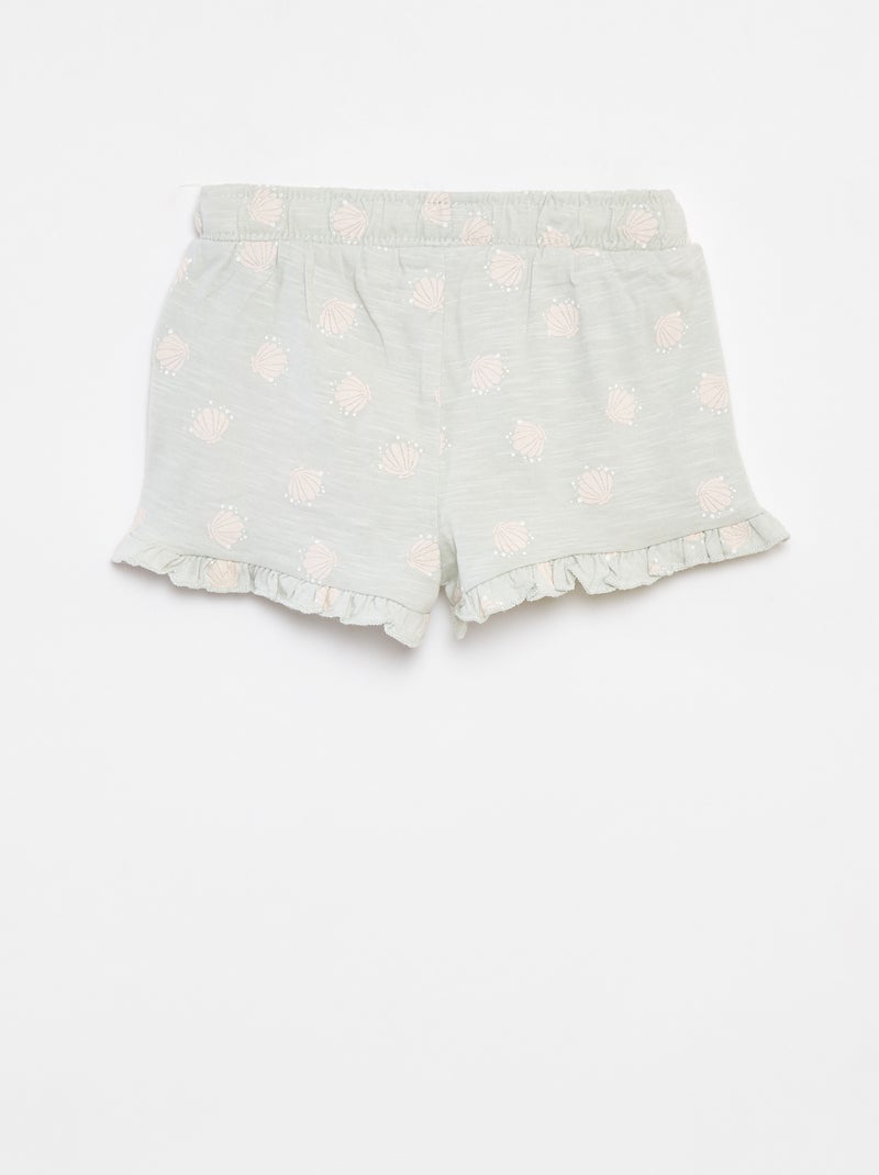 Short imprimé et volanté 'Disney' BLEU - Kiabi