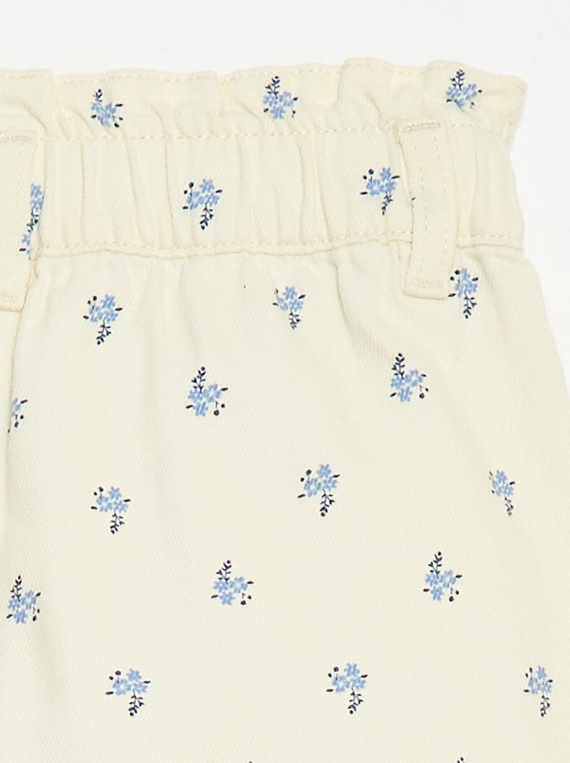 Short in cotone Beige - Kiabi