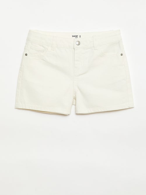 Short in denim a vita alta - Kiabi