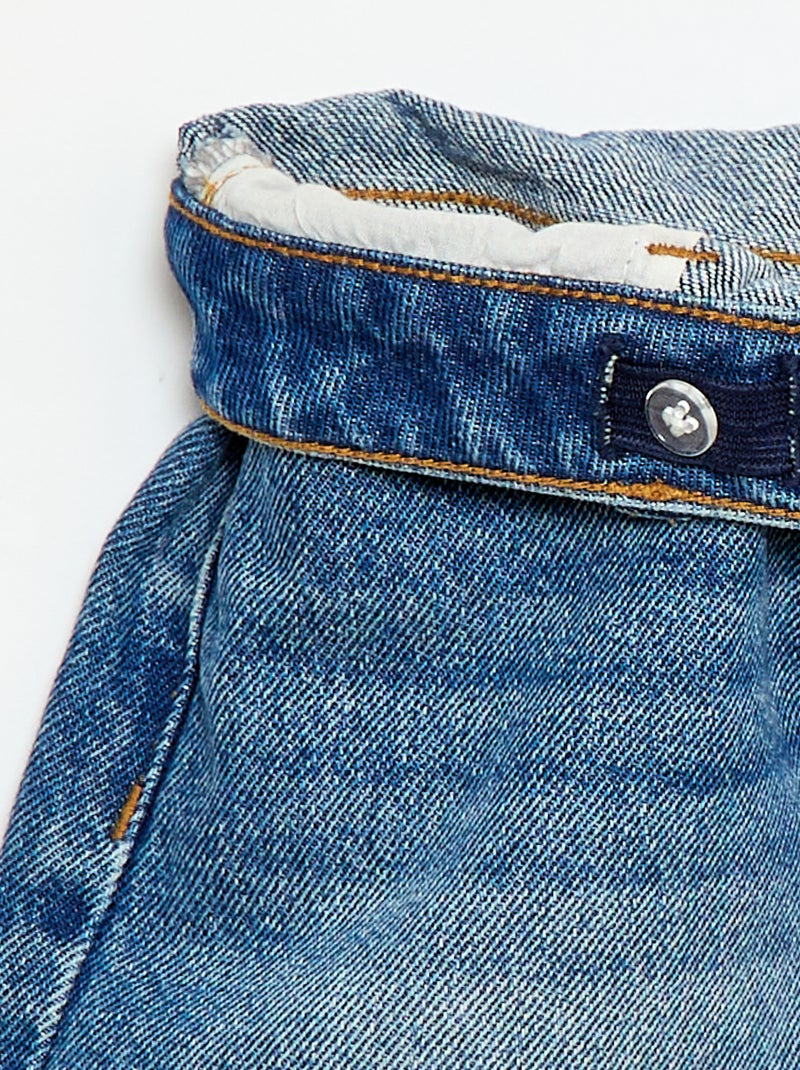 Short in denim a vita alta Blu - Kiabi