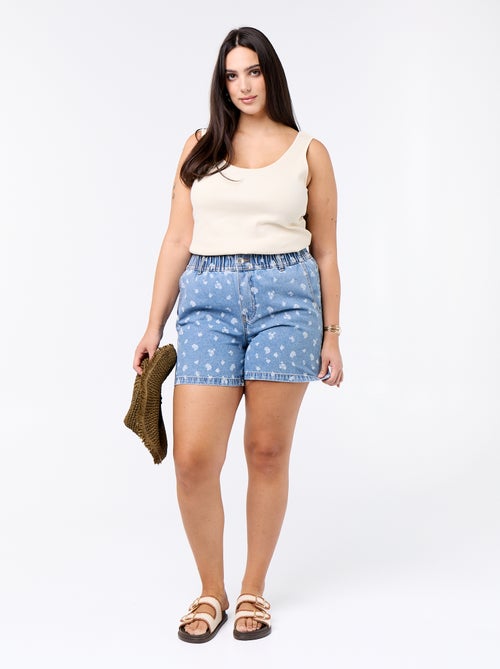 Short in denim con tasche - Kiabi