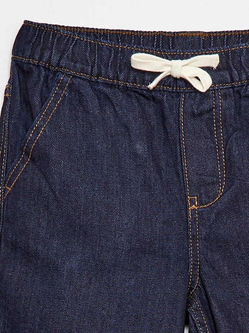 Short in denim elasticizzato Blu - Kiabi