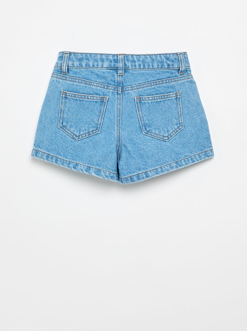 Short in denim 'Stitch' 'Disney' Blu - Kiabi