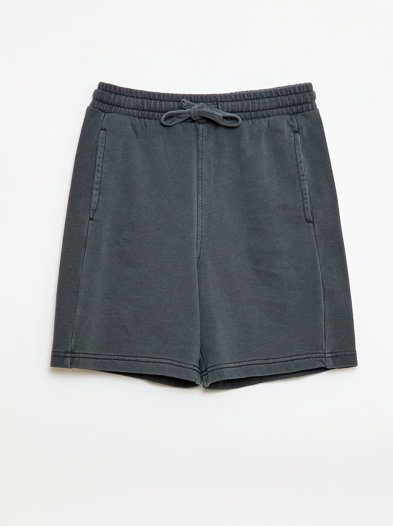 Short in felpa leggera Nero - Kiabi