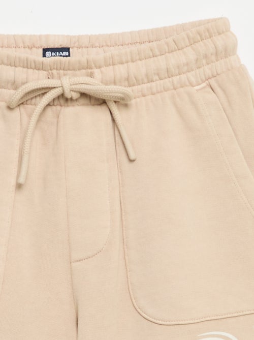Short in felpa leggera stampata - Kiabi