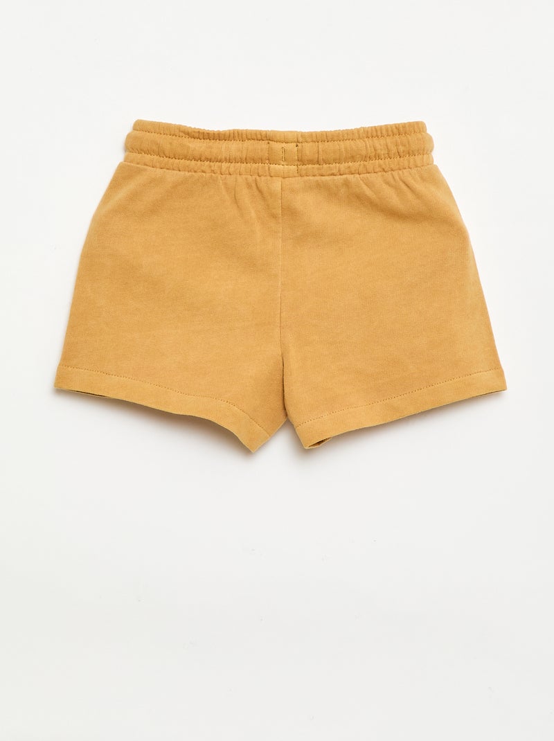 Short in felpa non garzata Beige - Kiabi