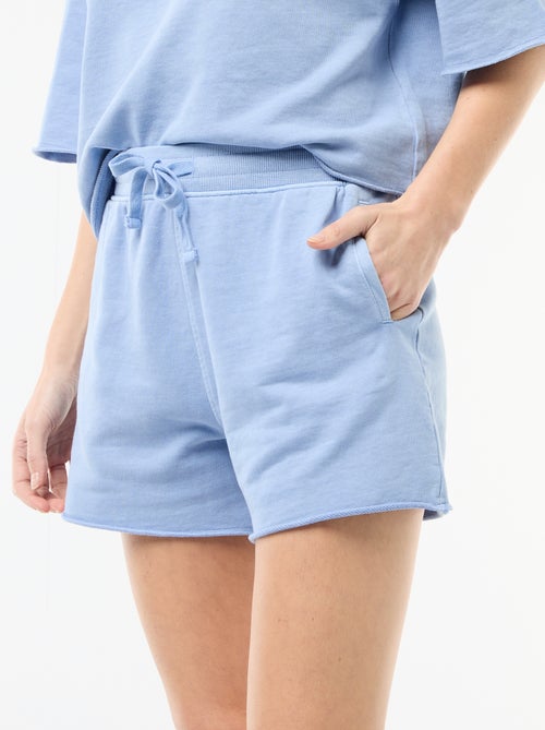 Short in French Terry tinta unita - Kiabi