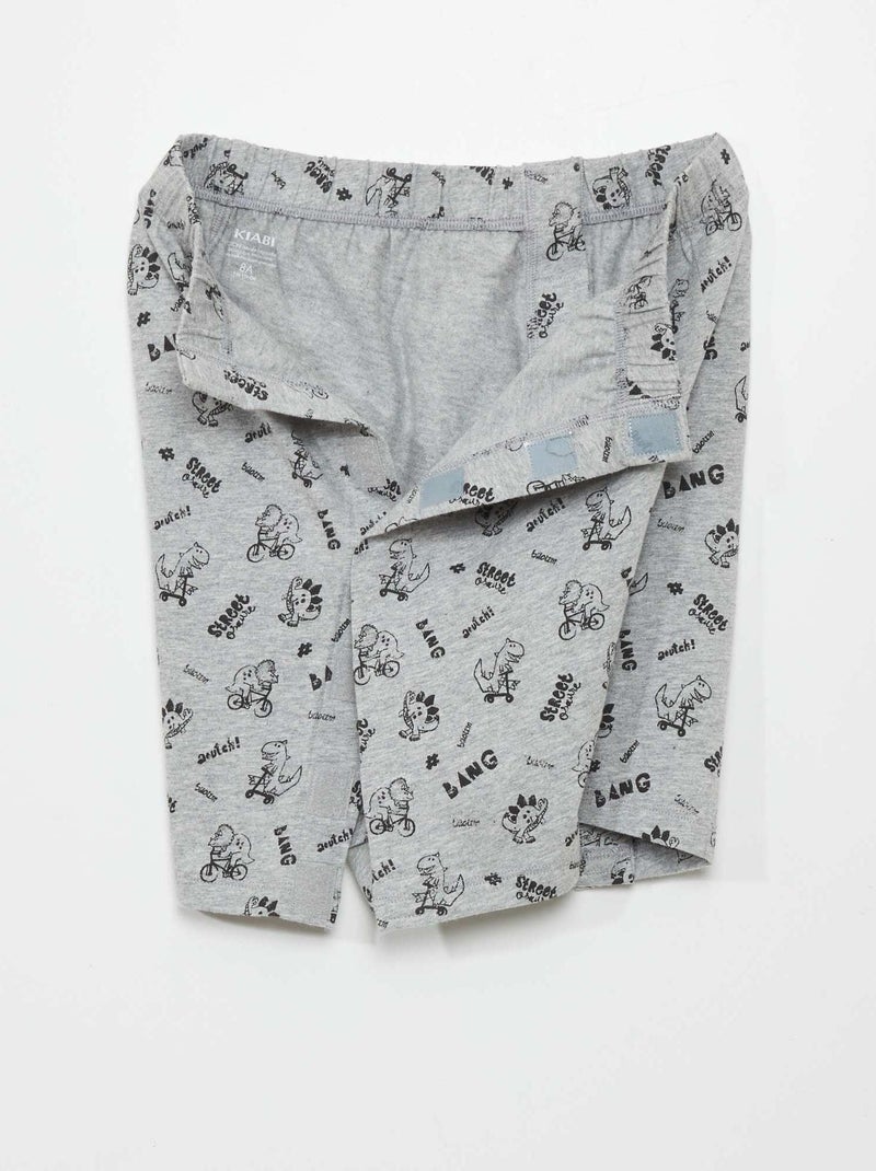 Short in jersey - collezione facile da indossare GRIGIO - Kiabi