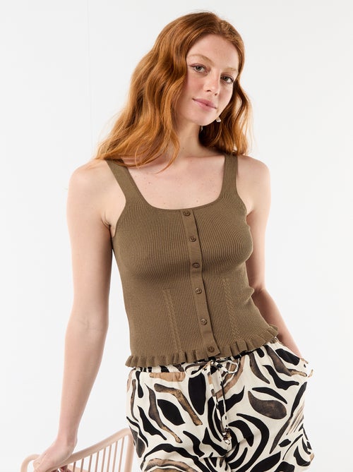 Short leggeri con 2 tasche in misto lino - Kiabi