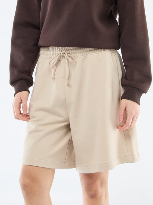 Short long en french terry - Kiabi