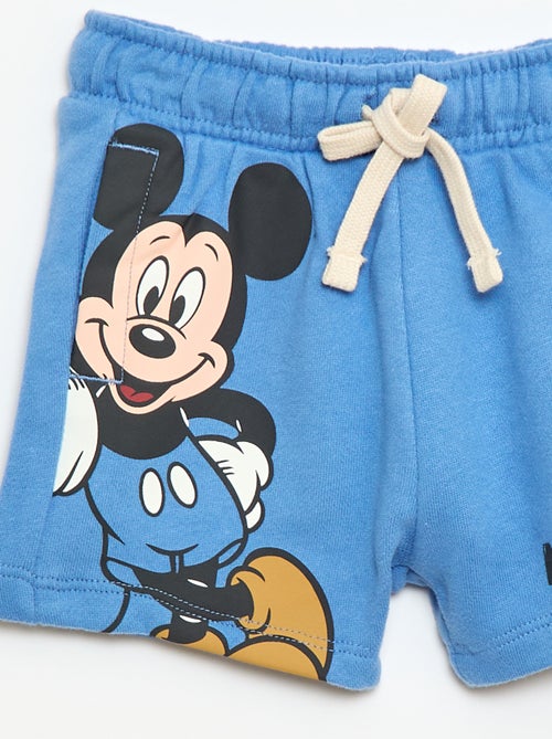 Short 'Mickey' 'Disney' aus ungebürstetem Molton - Kiabi