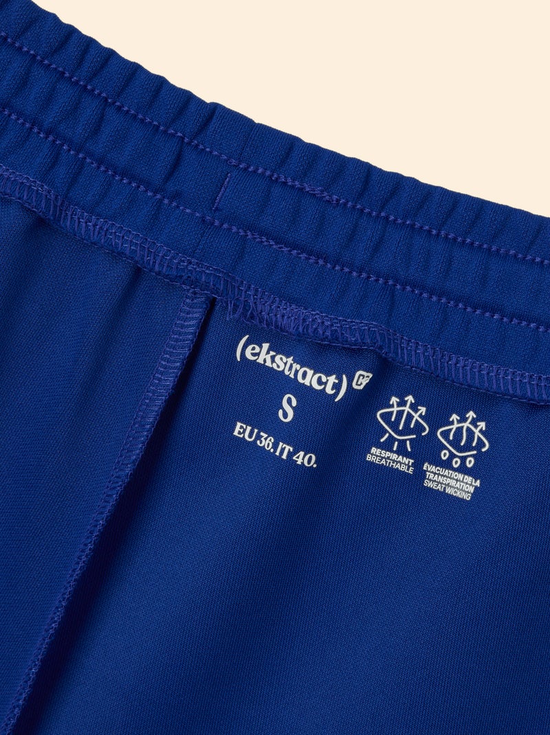Short mit Kontrastbündchen - (ekstract) Bleu - Kiabi