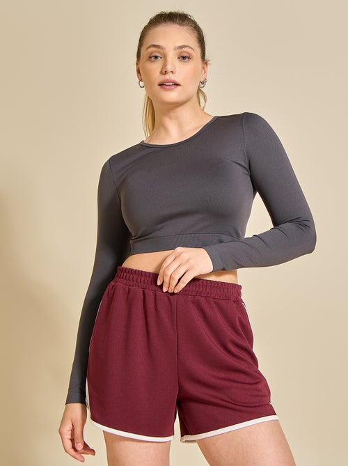 Short mit Kontrastbündchen - (ekstract) - Kiabi