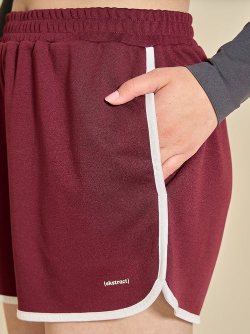 Short mit Kontrastbündchen - (ekstract) - Kiabi