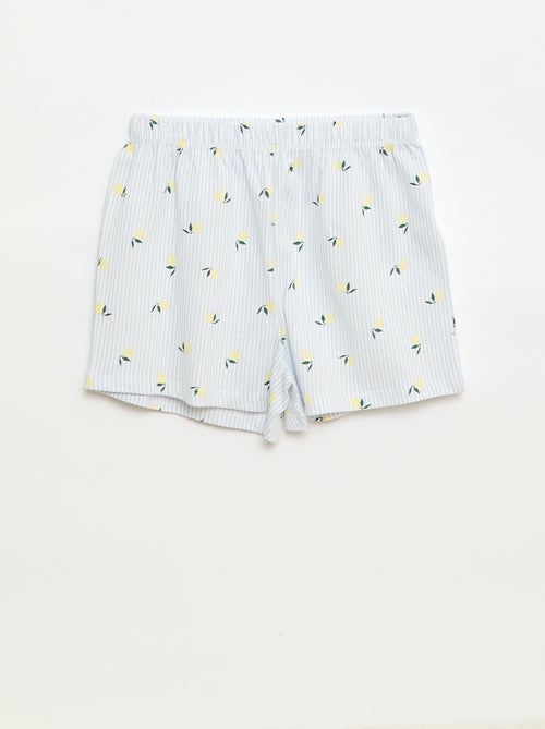 Short pajama set - 2 pieces - Kiabi