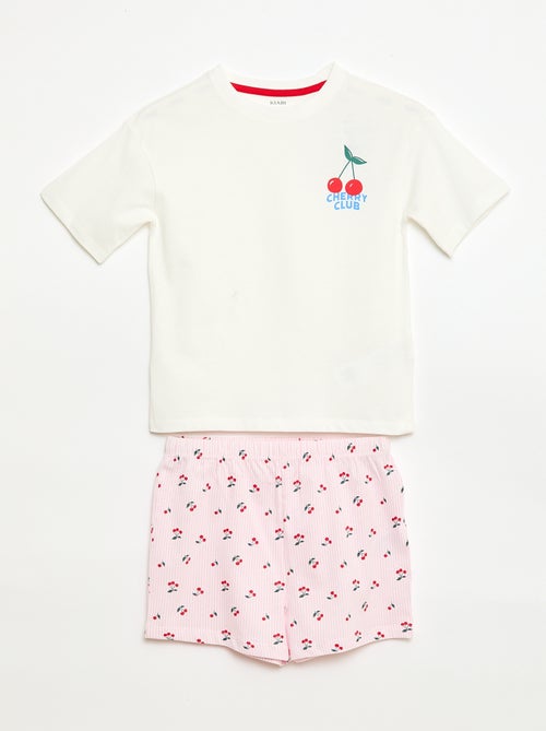 Short pajama set - 2 pieces - Kiabi