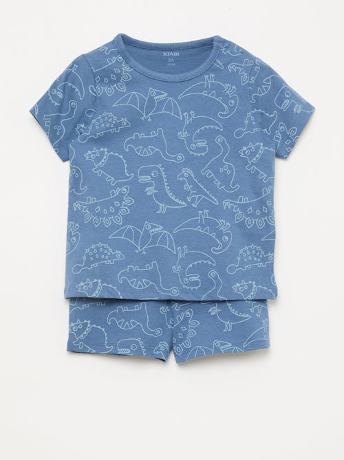 Short Pajama Set T-Shirt + Shorts - 2 Piece - Kiabi
