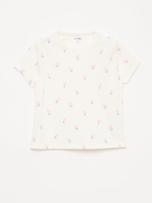 Short Pajama Set T-Shirt + Shorts - 2 Piece - Kiabi