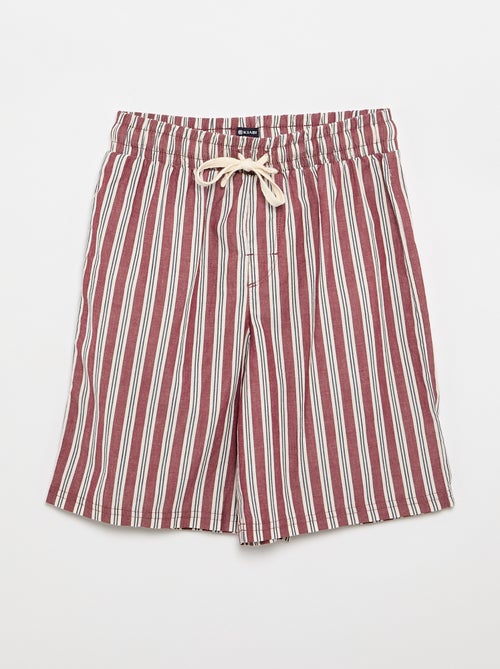 Short pajama set: t-shirt + shorts - 2 pieces - Kiabi