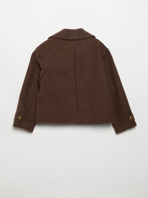 Short pea coat style jacket - Kiabi