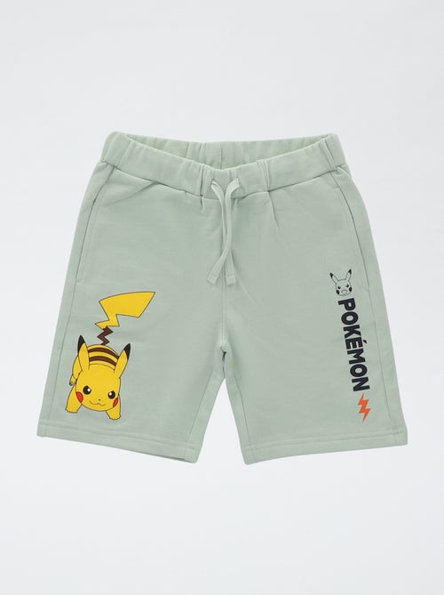 Short 'Pokémon' 'Pikachu' en french terry coton - Kiabi