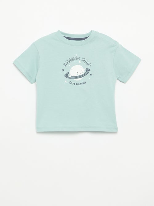 Short pyjamas + T-shirt - 2-piece set - Kiabi
