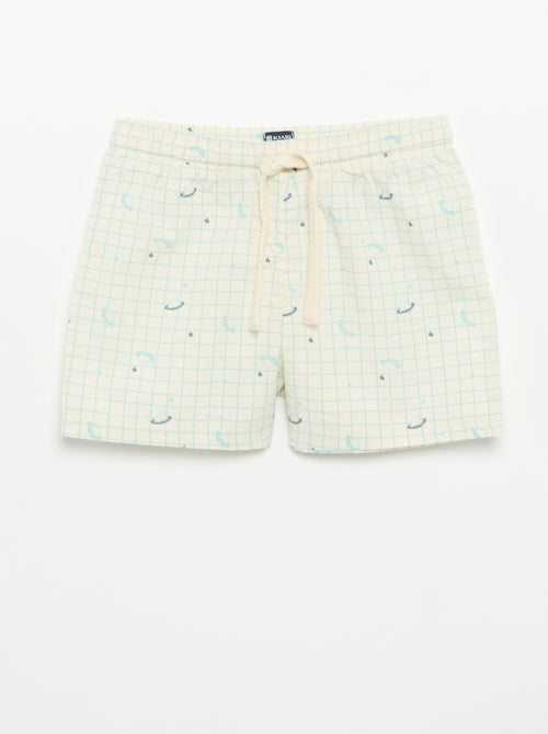 Short pyjamas + T-shirt - 2-piece set - Kiabi