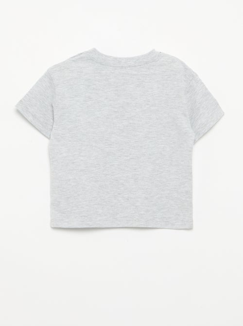 Short pyjamas + T-shirt - 2-piece set - Kiabi