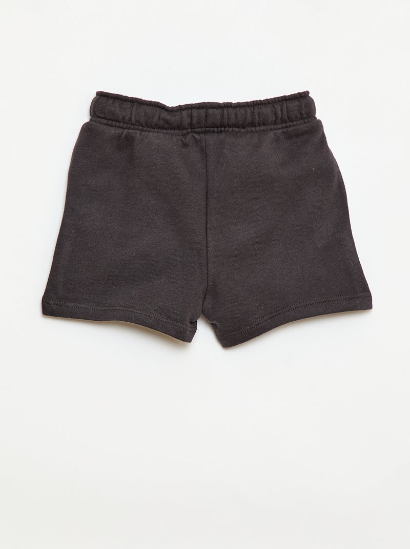 Short 'Simba' 'Disney' en molleton non gratté Noir - Kiabi