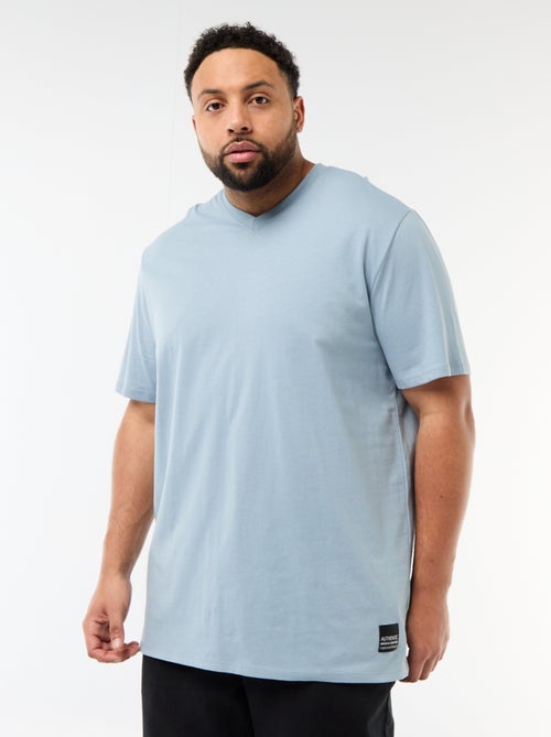 Short-Sleeve Jersey Knit T-Shirt - Kiabi