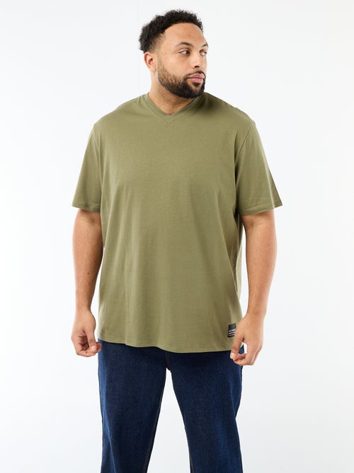 Short-Sleeve Jersey Knit T-Shirt - Kiabi