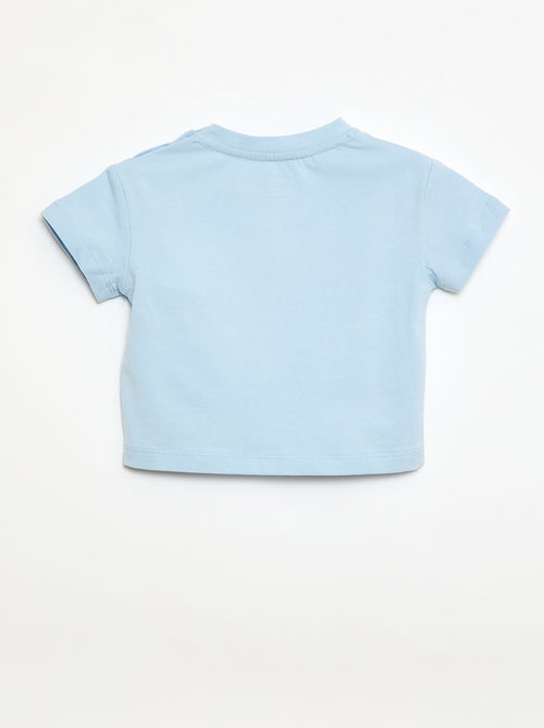 Short-Sleeve Jersey T-Shirt with Decorative Knots - Kiabi Short-Sleeve Jersey T-Shirt with Decorative Knots - Kiabi