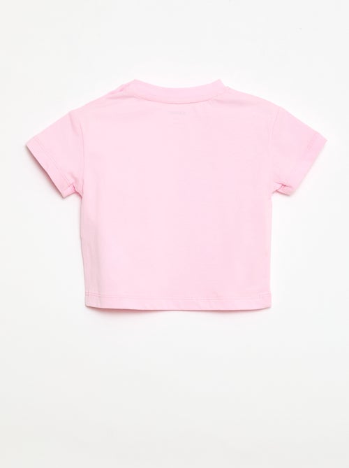 Short-Sleeve Jersey T-Shirt with Decorative Knots - Kiabi