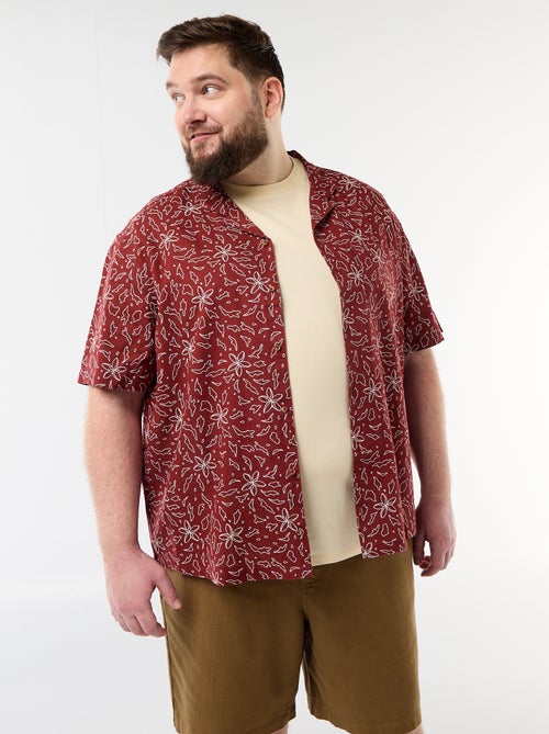 Short-Sleeve Patterned Shirt - Kiabi