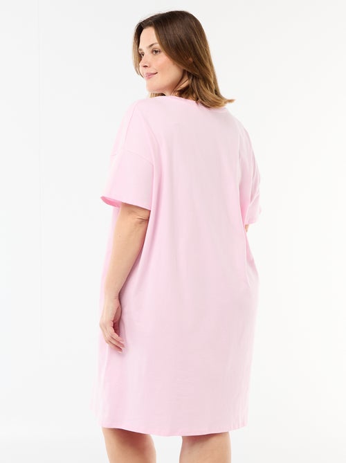 Short Sleeve T-Shirt Dress - Kiabi