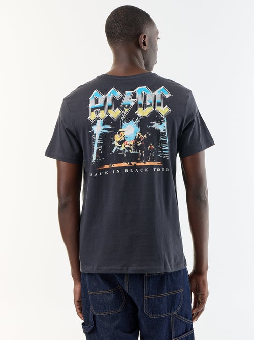 Short-Sleeved 'AC/DC' T-shirt - Kiabi