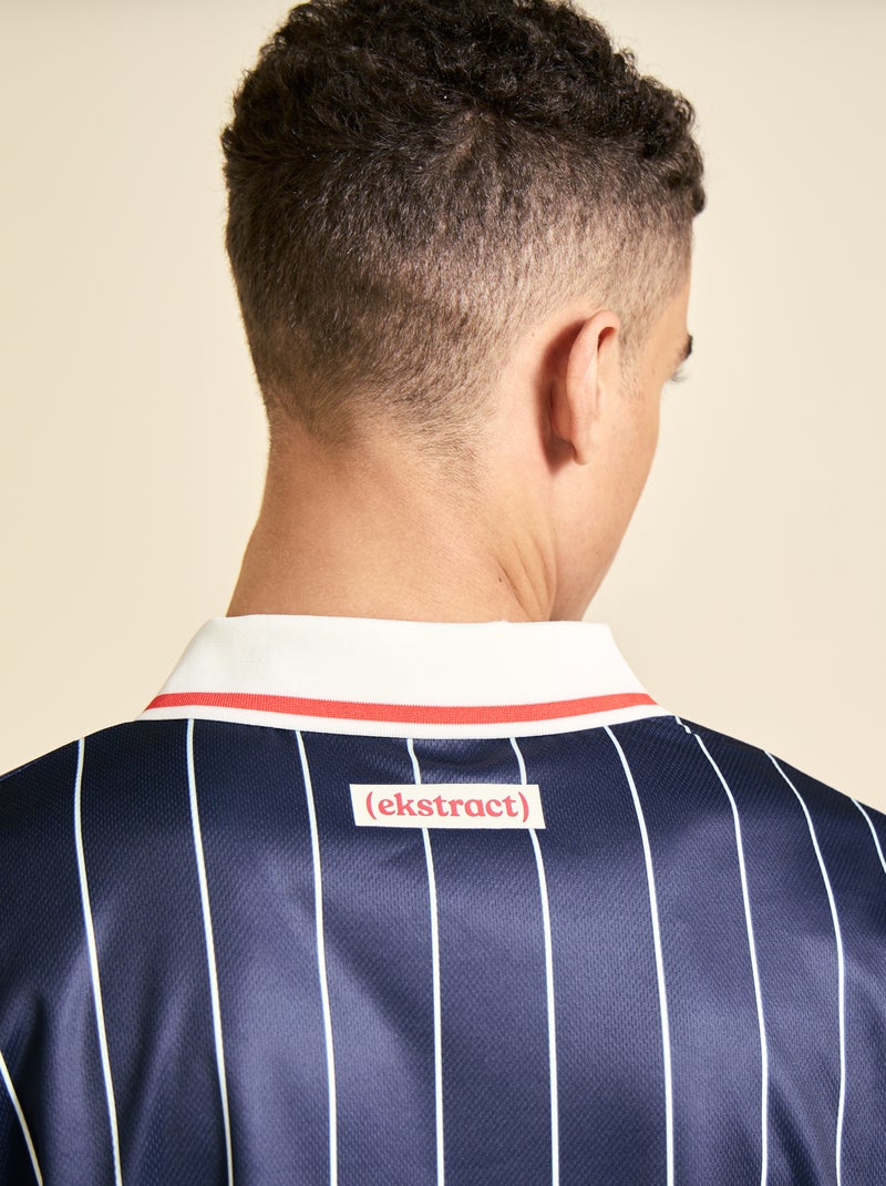 Short-sleeved football t-shirt Blue - Kiabi