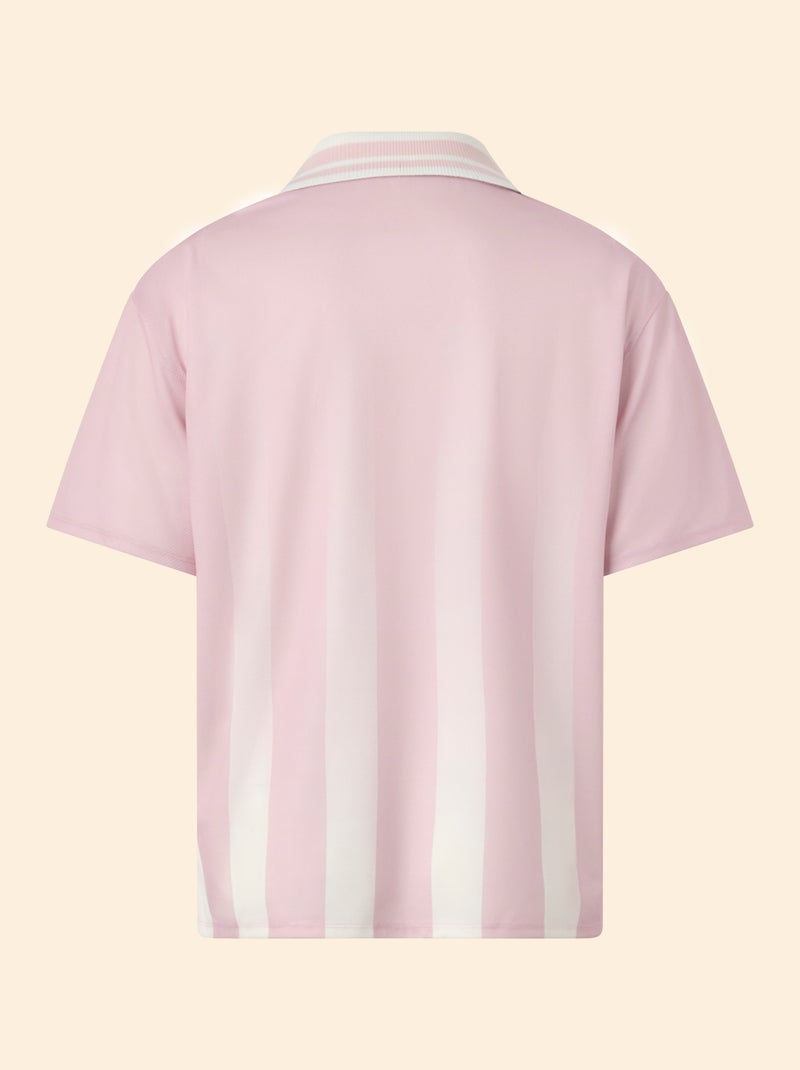 Short-sleeved football t-shirt Pink - Kiabi