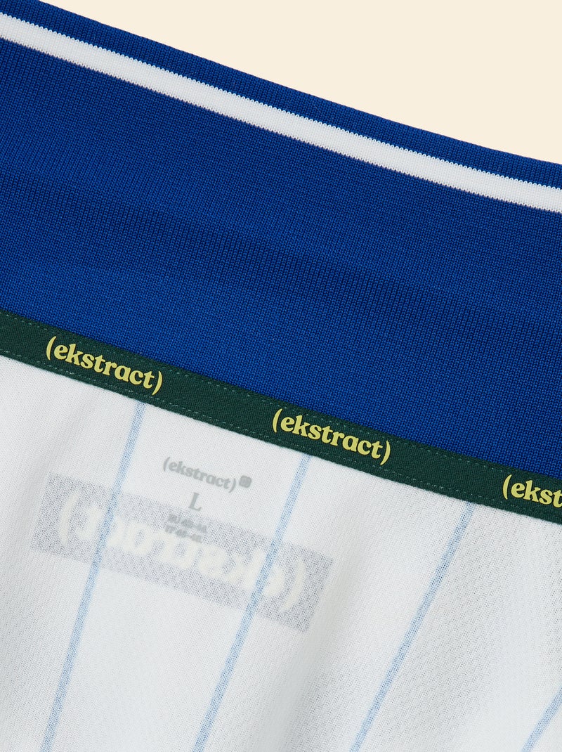 Short-sleeved football t-shirt White - Kiabi