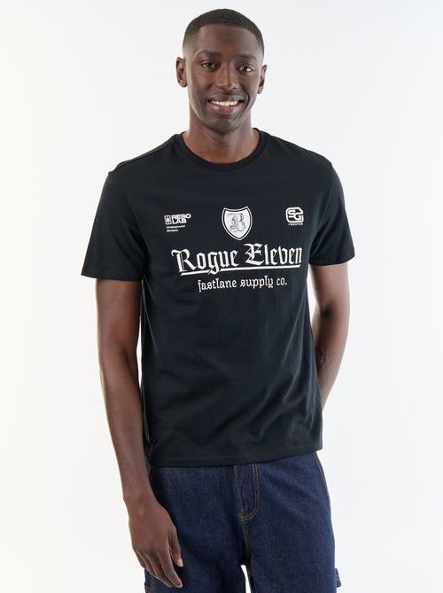 Short-sleeved graphic print T-shirt - Kiabi