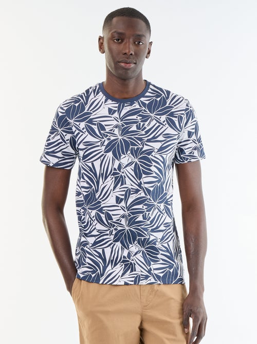 Short-sleeved graphic print T-shirt - Kiabi