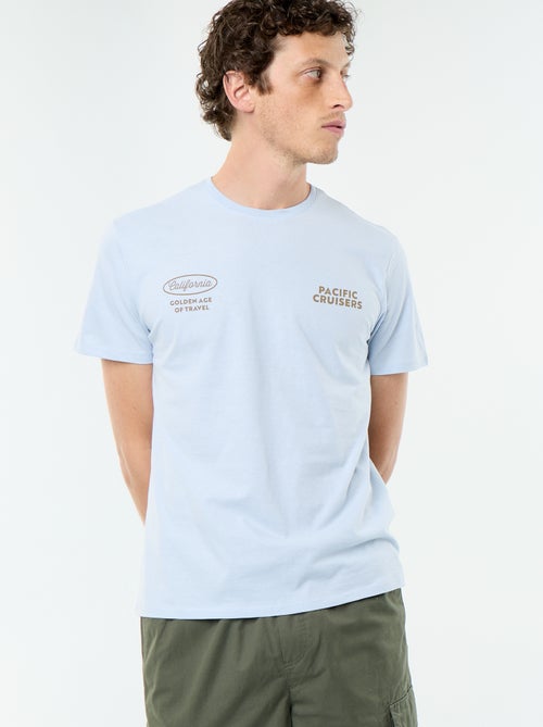 Short-sleeved graphic print T-shirt - Kiabi