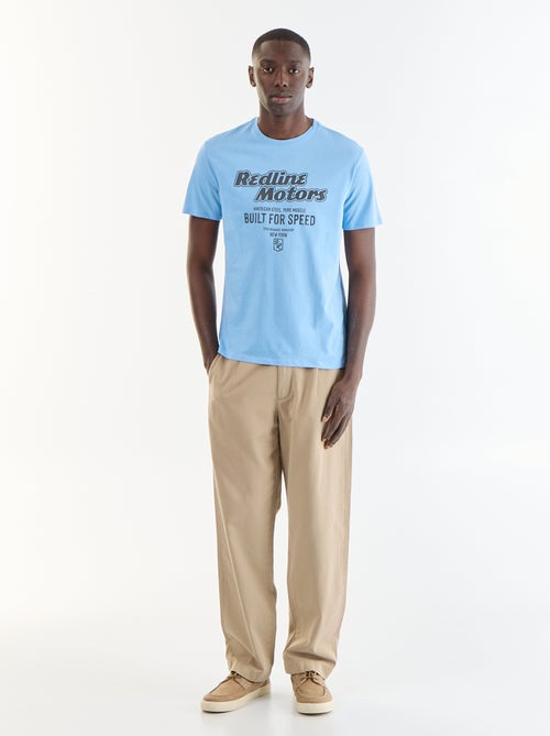 Short-sleeved graphic print T-shirt - Kiabi