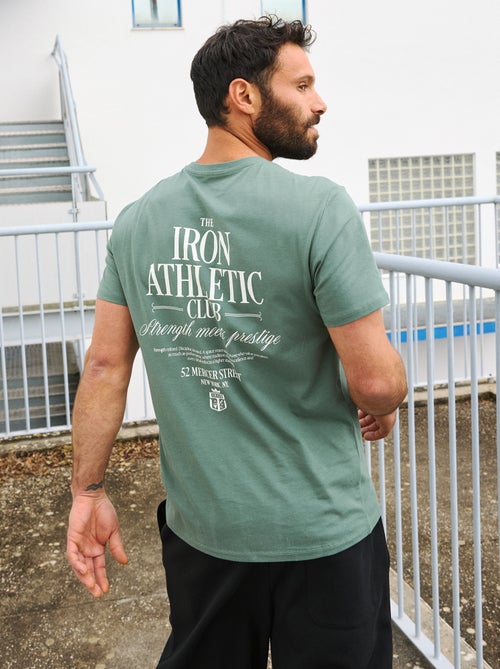 Short-sleeved graphic print T-shirt - Kiabi