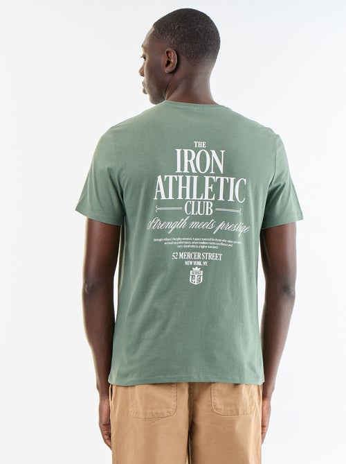 Short-sleeved graphic print T-shirt - Kiabi