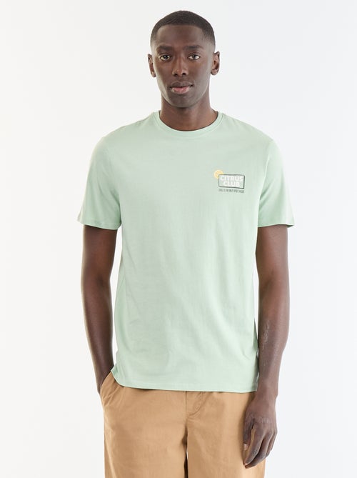 Short-sleeved graphic print T-shirt - Kiabi