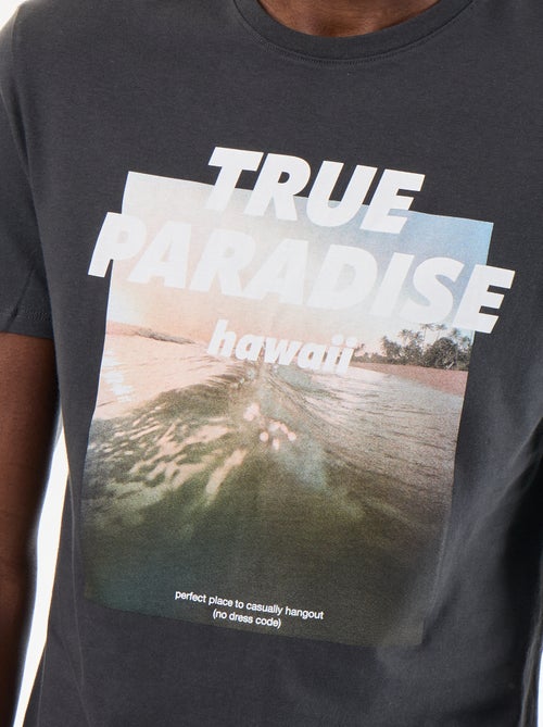 Short-sleeved graphic print T-shirt - Kiabi