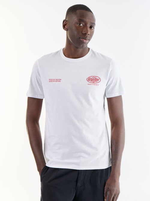 Short-sleeved graphic print T-shirt - Kiabi