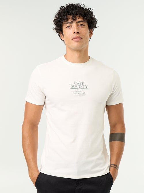 Short-sleeved graphic T-shirt - Kiabi