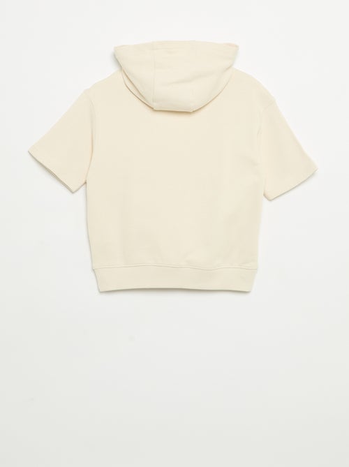 Short-Sleeved Hoodie - Kiabi